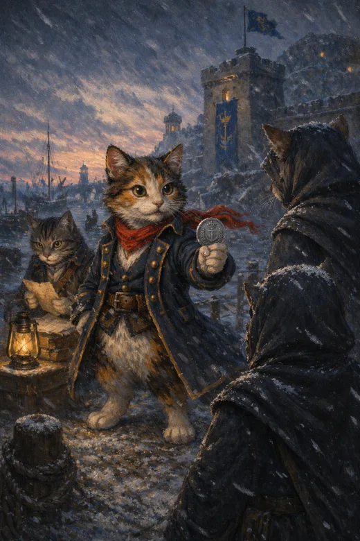 Captain Calico and the Silver Paw Seal cover art