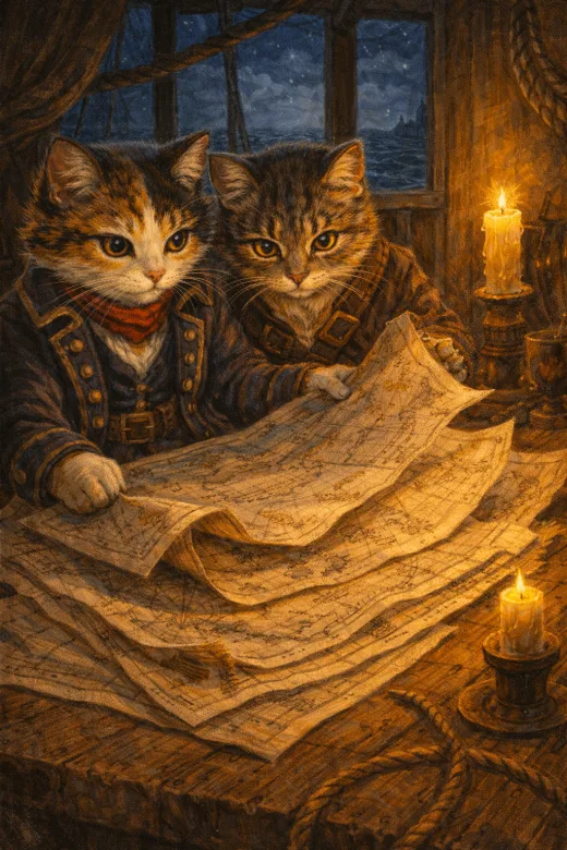 Captain Calico and the Whispering Map cover art