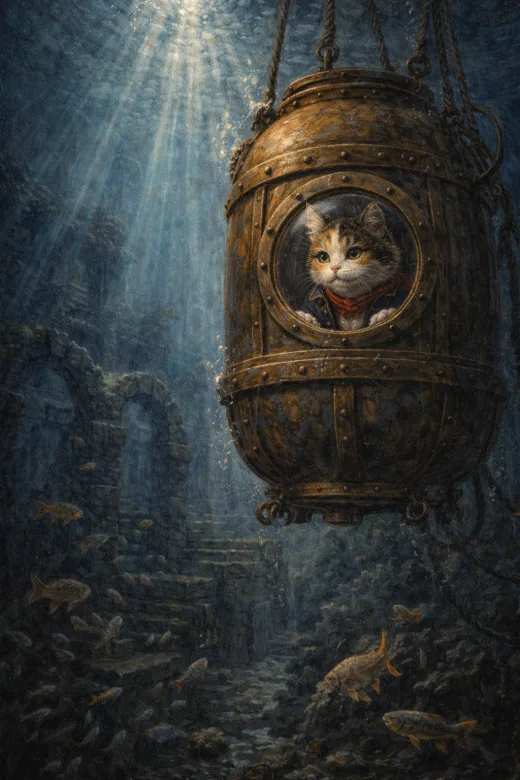 Captain Calico and the Sunken Observatory cover art