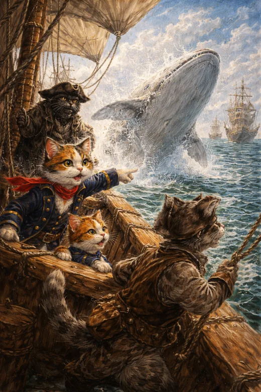 Captain Calico and the Voyage of the White Whale cover art