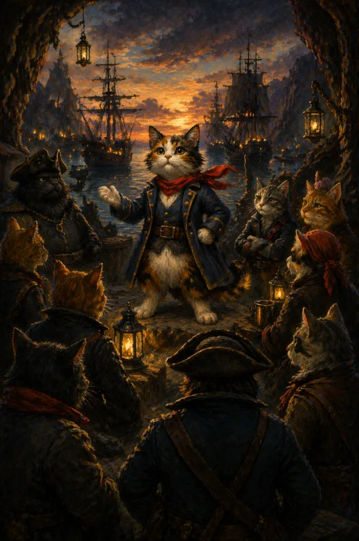 Captain Calico and the Brotherhood of the Broken Mast cover art