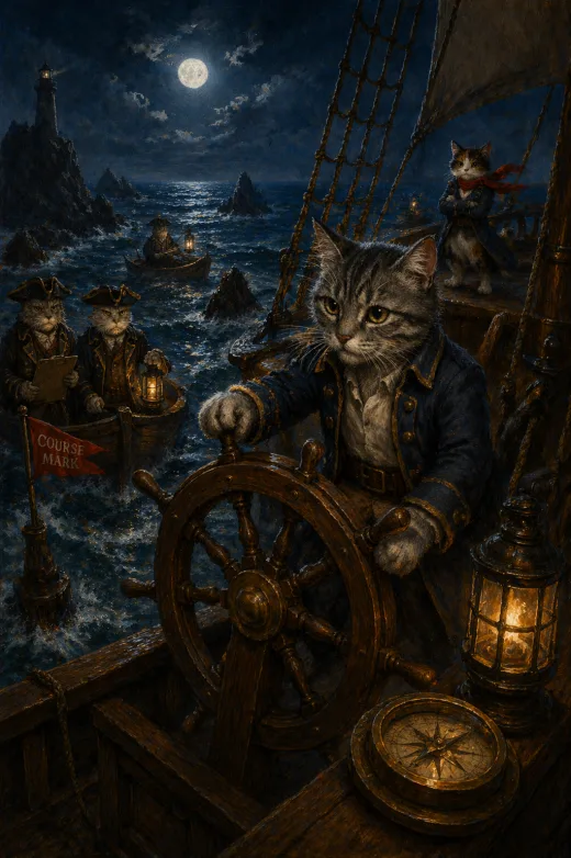 Captain Calico and the Navigator's Trial cover art