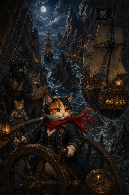 Captain Calico and the Forbidden Anchorage cover art