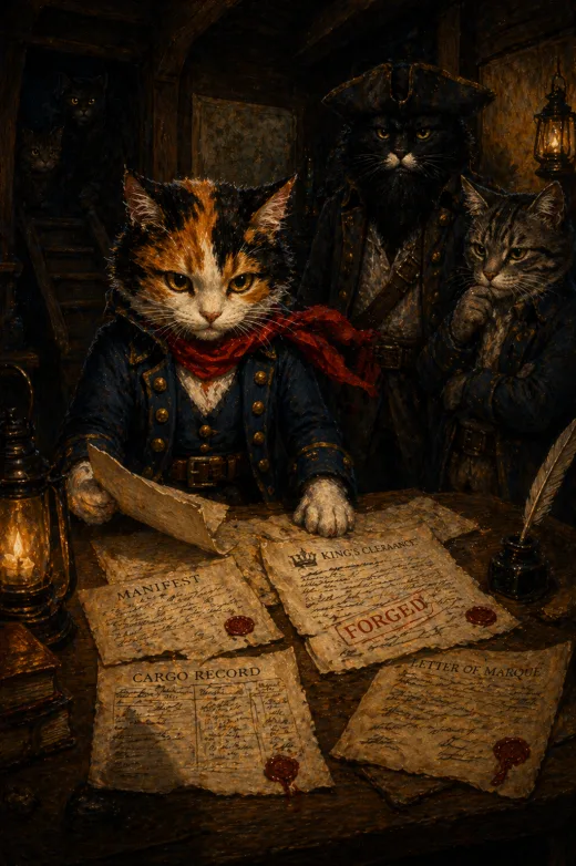 Captain Calico and the Pawprint Conspiracy cover art