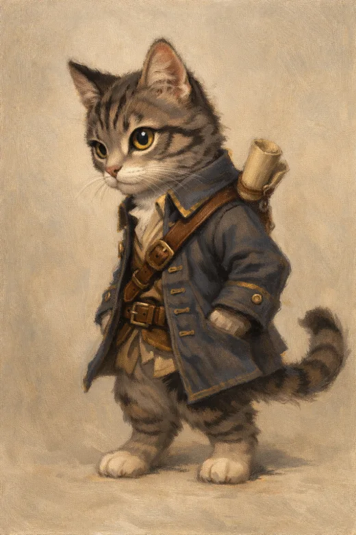 Whiskers portrait