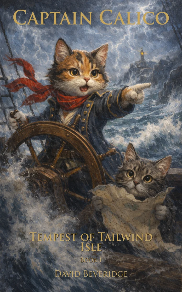 Story illustration from Captain Calico book one